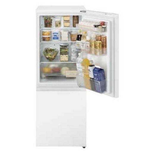 【2024年製】Panasonic 冷蔵庫 180L NR-B18C1-W マットホワイト