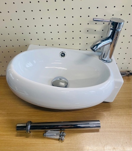 洗面ボウル 蛇口セット 陶器製