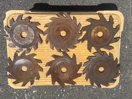 兼房　15枚セット　大工　道具　替刃　溝突カッター　仕口カッター　超硬カッター　成形カッター　木工用　面取　ホゾキリ