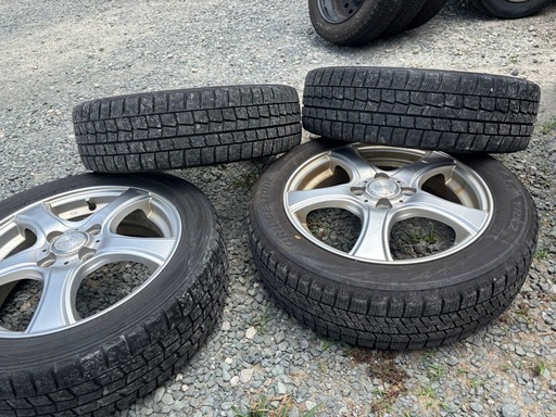 15インチ軽自動車サイズ　　アルミホイールセット　　165/60R15
