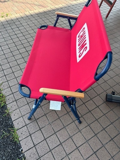 CHUMS チャムス 2人掛け アウトドアベンチ 折りたたみチェア 本日引取 