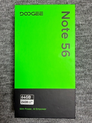 DOOGEE Note56 Android16 64GB SIMフリー スマホ