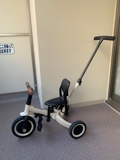 子供、キッズ、三輪車、キック自転車　　 Amazon.co.jp: 子供用三輪車 4in1 自転車 オリジナル 押し棒付き 安全 