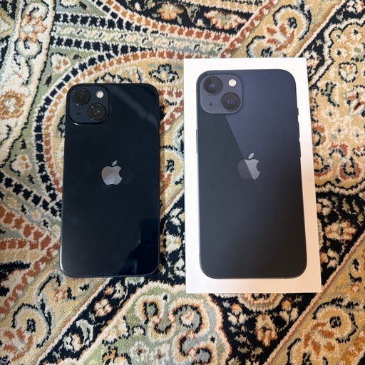 iPhone13 本体　ミッドナイト　128GB  【美品、完動品】