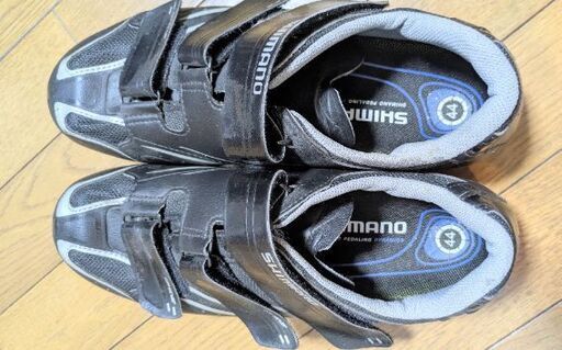 SHIMANO シマノ ビンディングシューズ SPD-SL ブラック　44　箱付き