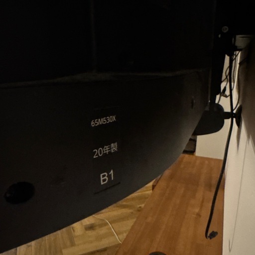 TOSHIBA REGZA 65M530X 65インチ 液晶テレビ ジャンク (tatsuya eg