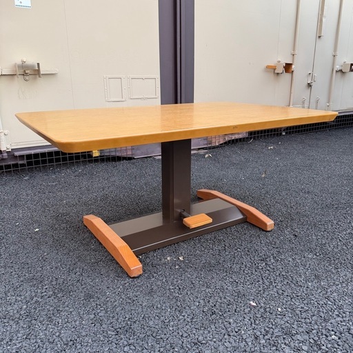 昇降テーブルダイニングテーブルデスク作業台机 (ヒム) 味美のテーブル 
