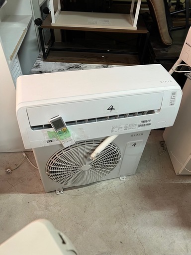 取り付け工事込み金額 RIAIR YHA-S22N ヤマダオリジナル リエア エアコン 2023年モデル 主に6畳用 ホワイトYHAS