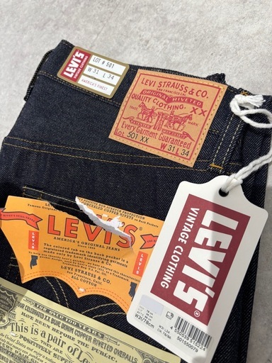 LEVI'S VINTAGE CLOTHING 1955 501 W31 L34 Levi