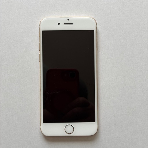 iPhone6 ゴールド au イヤホン付き