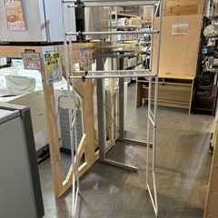 洗濯機ラック】【白】クリーニング済み【管理番号0715】ヨ (ミライ 