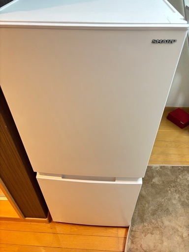 SHARP（シャープ）152L 2ドア冷凍・冷蔵庫 152L_型番おまかせ SHARP SHARP2024年製　冷蔵庫　152L 1階住み（段差なし）