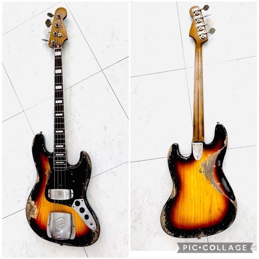 fender JB75-90US ジャズベース　オールラッカー　レリック