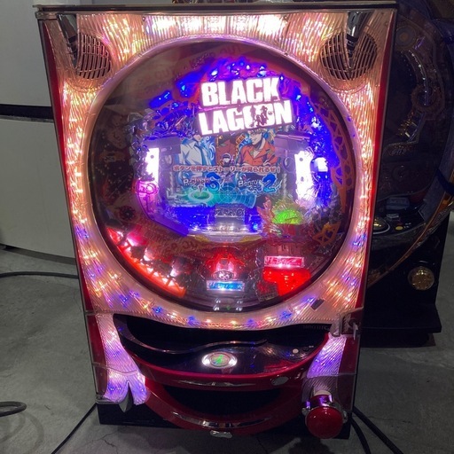 【ジモティー割】タイヨーエレック CRブラックラグーン パチンコ実機（ID2312）