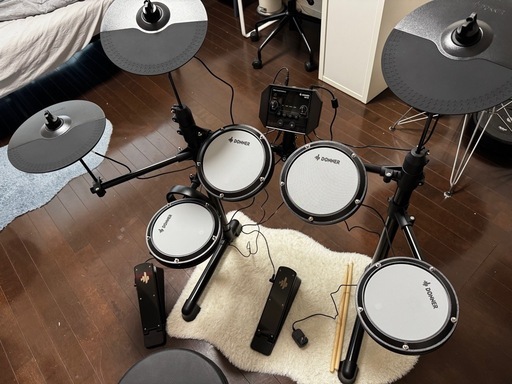 【新品】電子ドラムセット Donner DED-80
