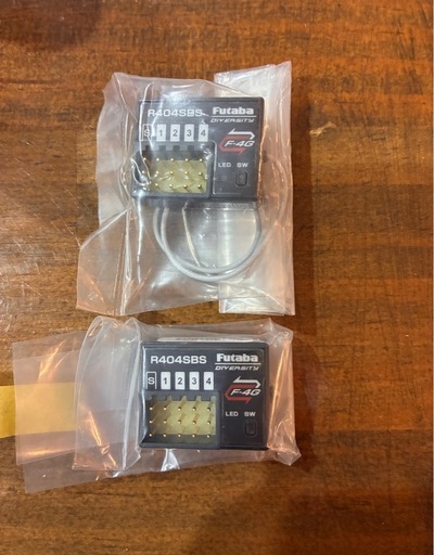 Futaba R404SBS F-4G 受信機 2個セット