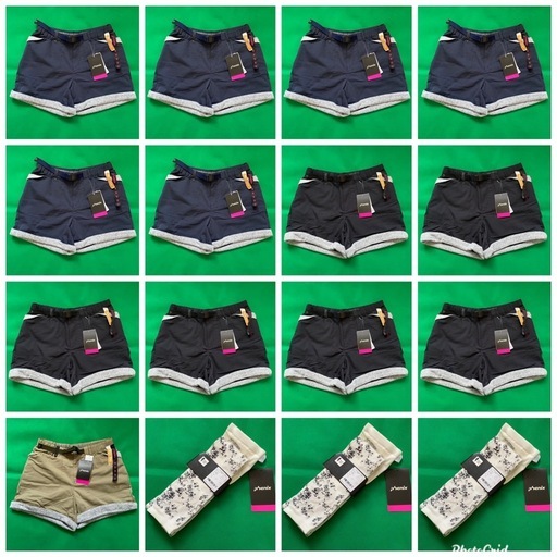 新品未使用まとめ売り】PHENIX Briskly レディースショートパンツ 