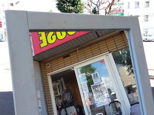 大型 姿見 カントリー調 幅60×高161㎝ ホワイト/白 ペイント ミラー 全身鏡 家具 札幌市 中央区 南12条