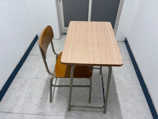 美品　学校机と椅子　1セット価格　在庫50台セットあります