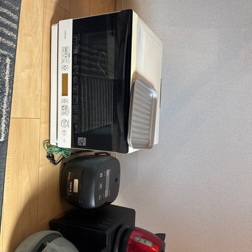 電子レンジ、炊飯器