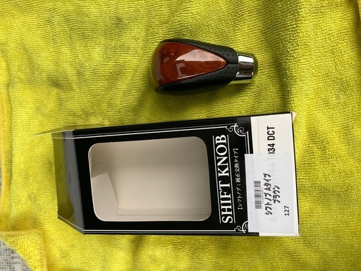 50系エスティマコンビハンドルとシフトノブ (みー) 鵡川の内装 