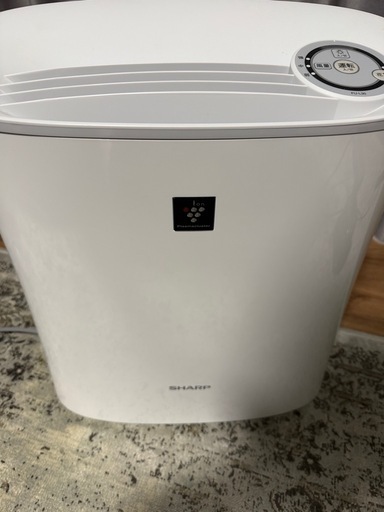 美品】SHARP 空気清浄機fu-l30-w (S) 相見の季節、空調家電《空気清浄