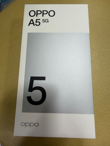 携帯　OPPO A5 5G ホワイト 本体　新品未使用