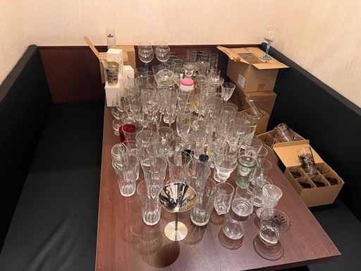 【約200個一括】業務用グラス大量まとめ売り｜BAR・飲食店向け