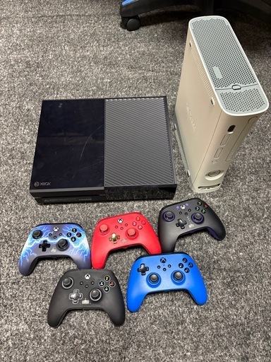 xbox one本体 コントローラー　ゲームまとめて ジャンク