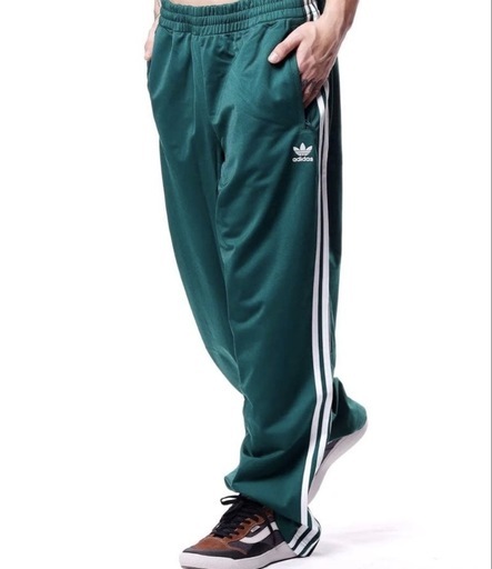 新品アディダスオリジナルス　ファイヤーバード トラックパンツ2XL緑 ¥12100