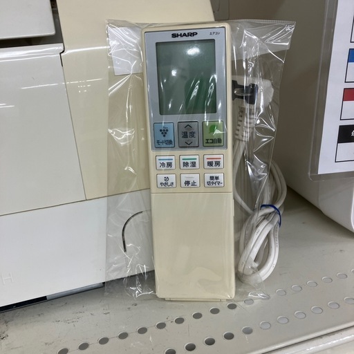 安心の6ヶ月保証付き！　壁掛けエアコン　SHARP  2016年製　【トレファク堺福田店】