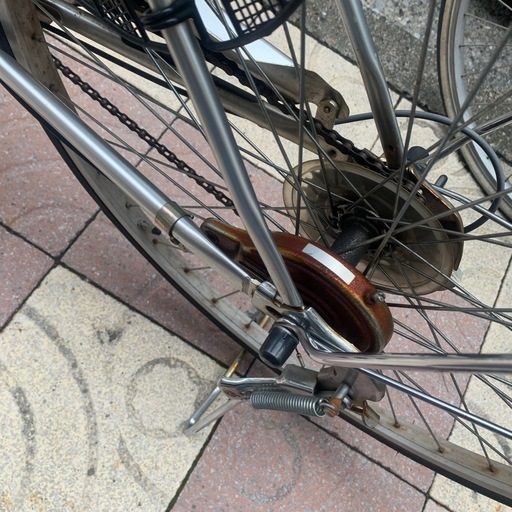 Switch bicycle Logic 27インチ　カゴ付き自転車