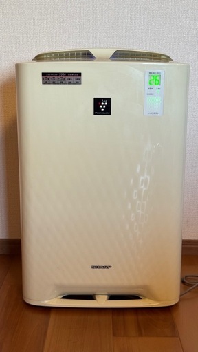 SHARP KC-Z80-W 加湿空気清浄機 2011年製 (まめ) 土井の季節、空調家電