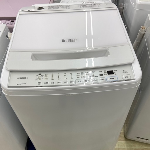 HITACHI 8kg 洗濯機【リサイクルフカツ岡崎倉庫店】260717Y-1 HITACHI 8㎏洗濯機【リサイクルフカツ岡崎倉庫店】260717Y-8 