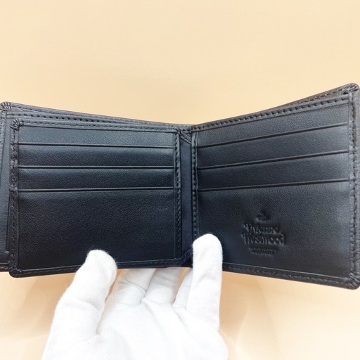 未使用 VivienneWestwood 二つ折り財布　ブラック