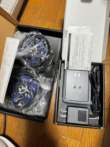 新品 RD9720A ファンセット＋RD9870J バッテリーセット（箱・付属品あり）
