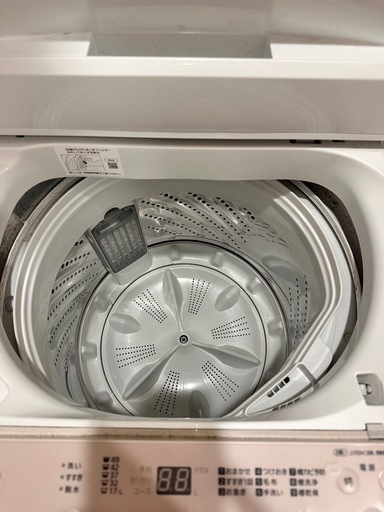 Panasonic 洗濯機 6kg 2024年製 NA-F6B2 動作良好