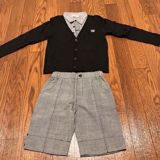 120cm 男の子子供服フォーマル (⭐︎) 学園都市のキッズ用品《子供服 