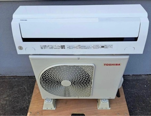 東芝エアコン2022年式8-12畳 (田中) 箱崎九大前の季節、空調家電