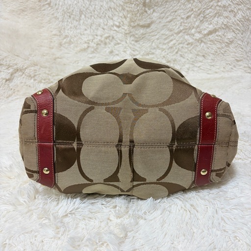 【美品】COACH ショルダーバッグ コーチ シグネチャー　ワンショルダー 廃盤