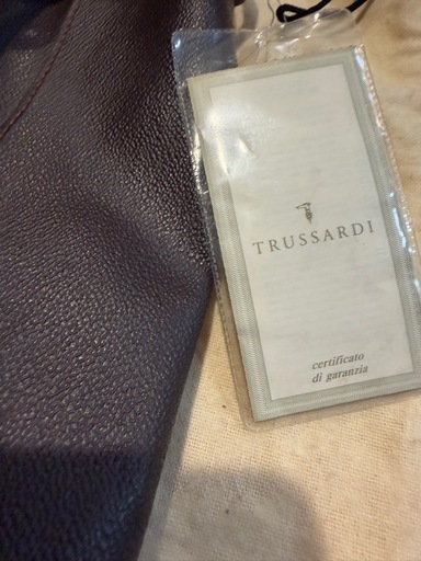 TRUSSARDI COLLEZIONE ハンドバッグ ダークブラウン