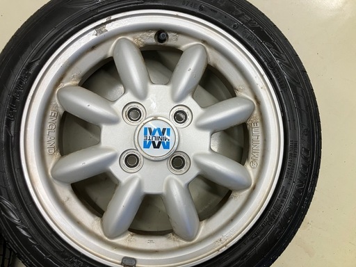 ミラジーノ　MINILITE 14インチ アルミホイール タイヤ 4本セット
