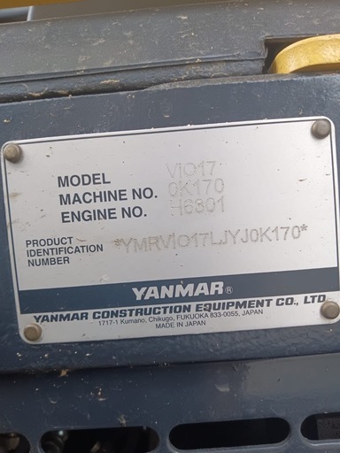 YANMAR VIO17