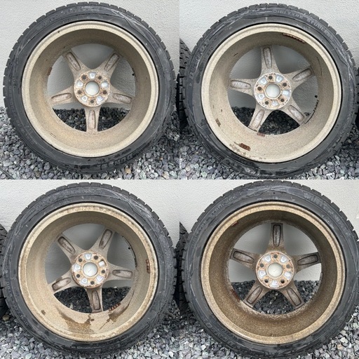 最終値下【希少】HONDA ホンダ インテグラタイプS 17インチ純正アルミホイール4本