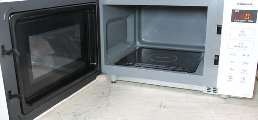 電子レンジ 2025年製 600W Panasonic NE-FL1C-W フラット 宮前区