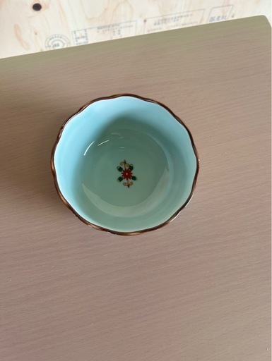 有田焼 地紋木甲 深小鉢揃 4個セット