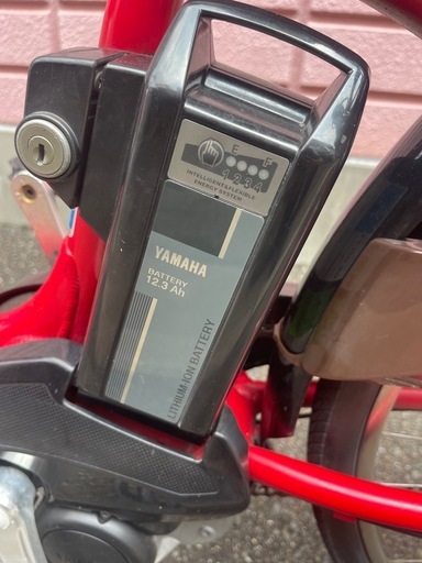 ヤマハパスwith12.3ah自転車 ヤマハ - 地域限定送料無料 ヤマハ パス ナチュラ 12,3AH 子供乗せ 