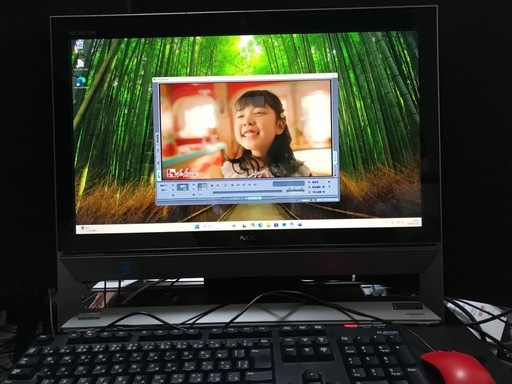 （中古再生品）NEC テレビ内蔵パソコン Windows11 i5 CPU SSD+HDD