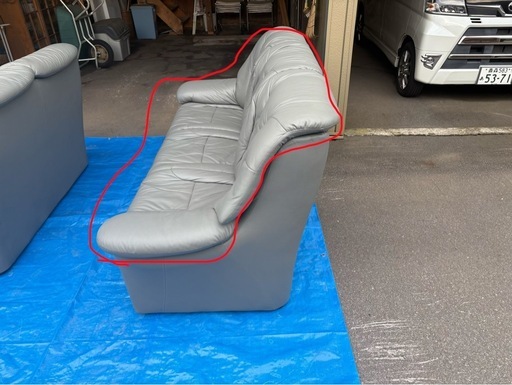 ソファ、本革