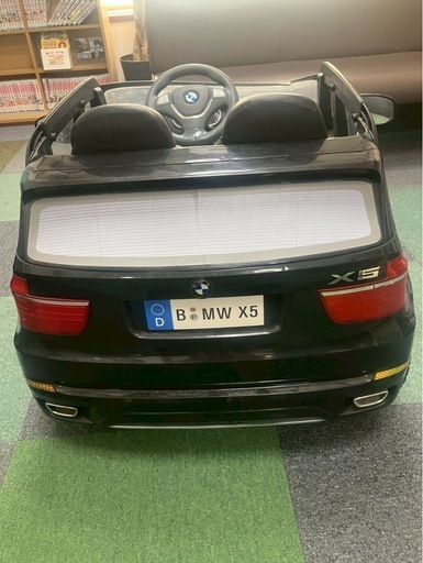 【ジャンク品】電動乗用道具　AVIGO アヴィーゴ　BMW X5  おもちゃ　ホビー　ブラック　トイザらス　　　